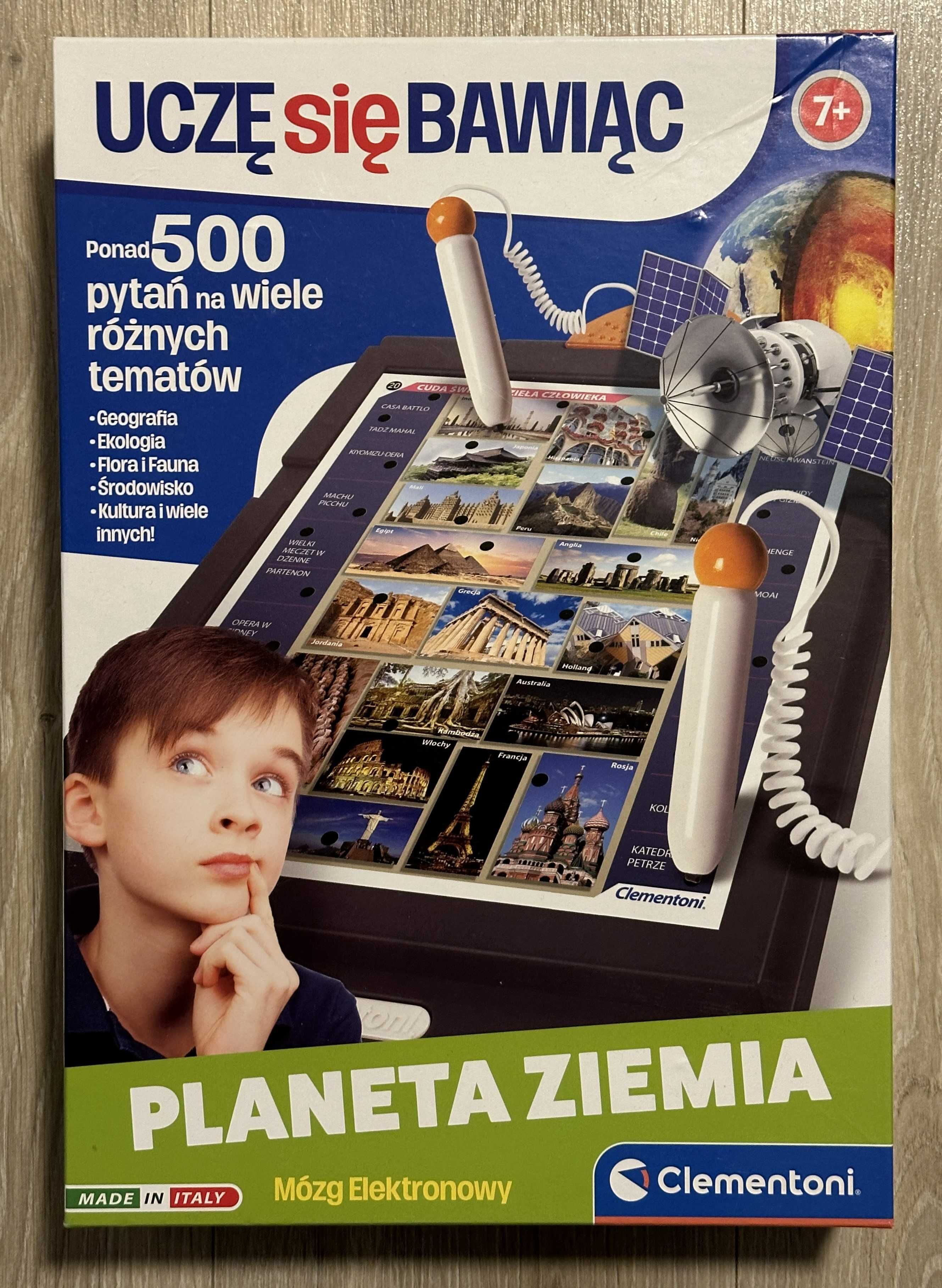 Gra edukacyjna Uczę Się Bawiąc // Planeta Ziemia // Clementoni