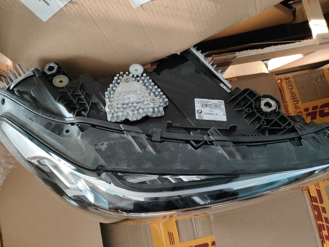 Панель передняя BMW X3 G01 с бампером LCI и фарами LED