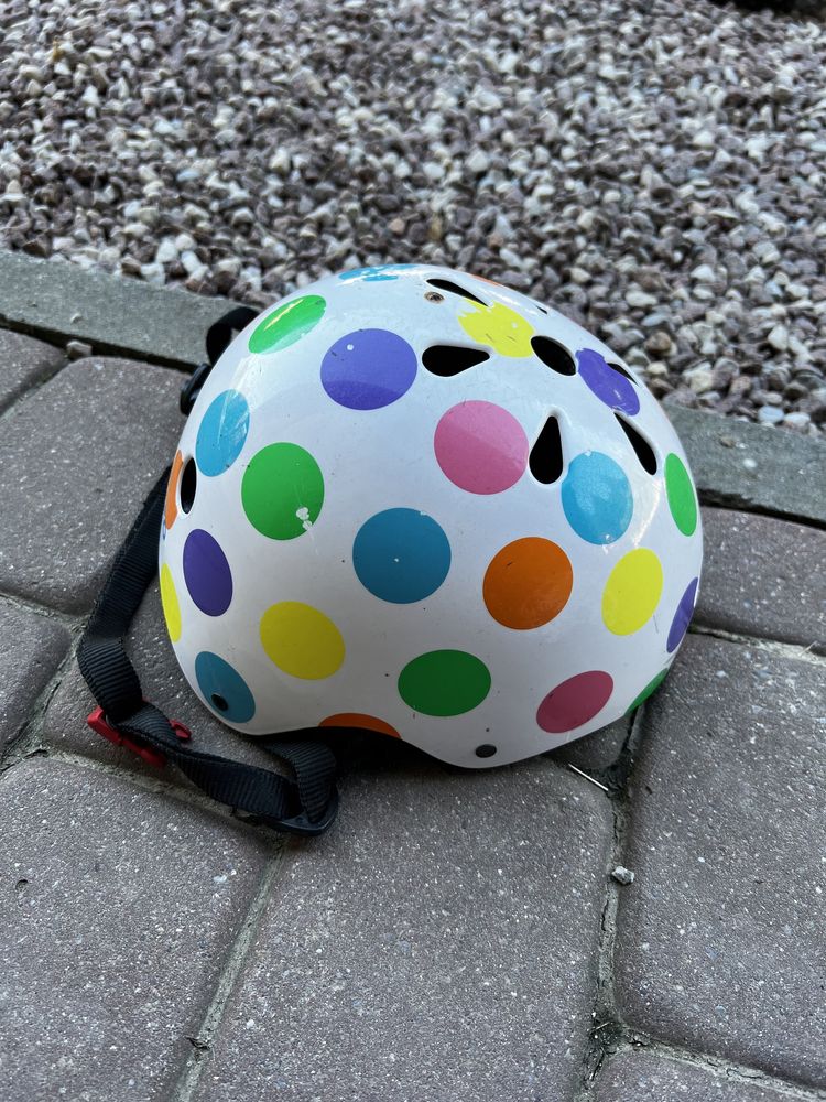 Kask rowerowy dla dziecka KiddiMoto rozmiar 48-53 cm