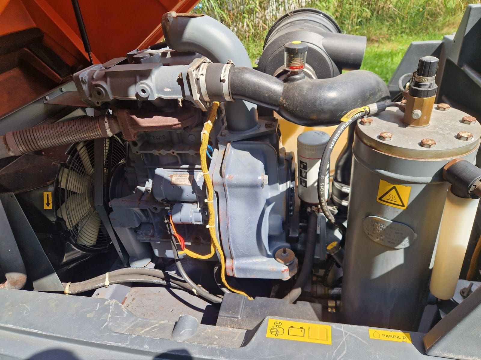 Kompresor śrubowy Atlas Copco XAS57 cena brutto