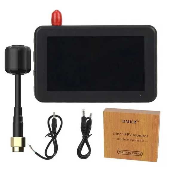 FPV монітор DMKR LS-5804 3", 480x320, 40 каналів Автопошук
