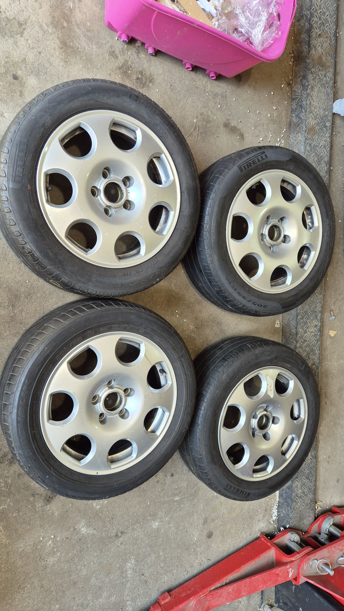 Felga 16 alumfelgi 7J audi a4 b5 bdb stanie 5×112
