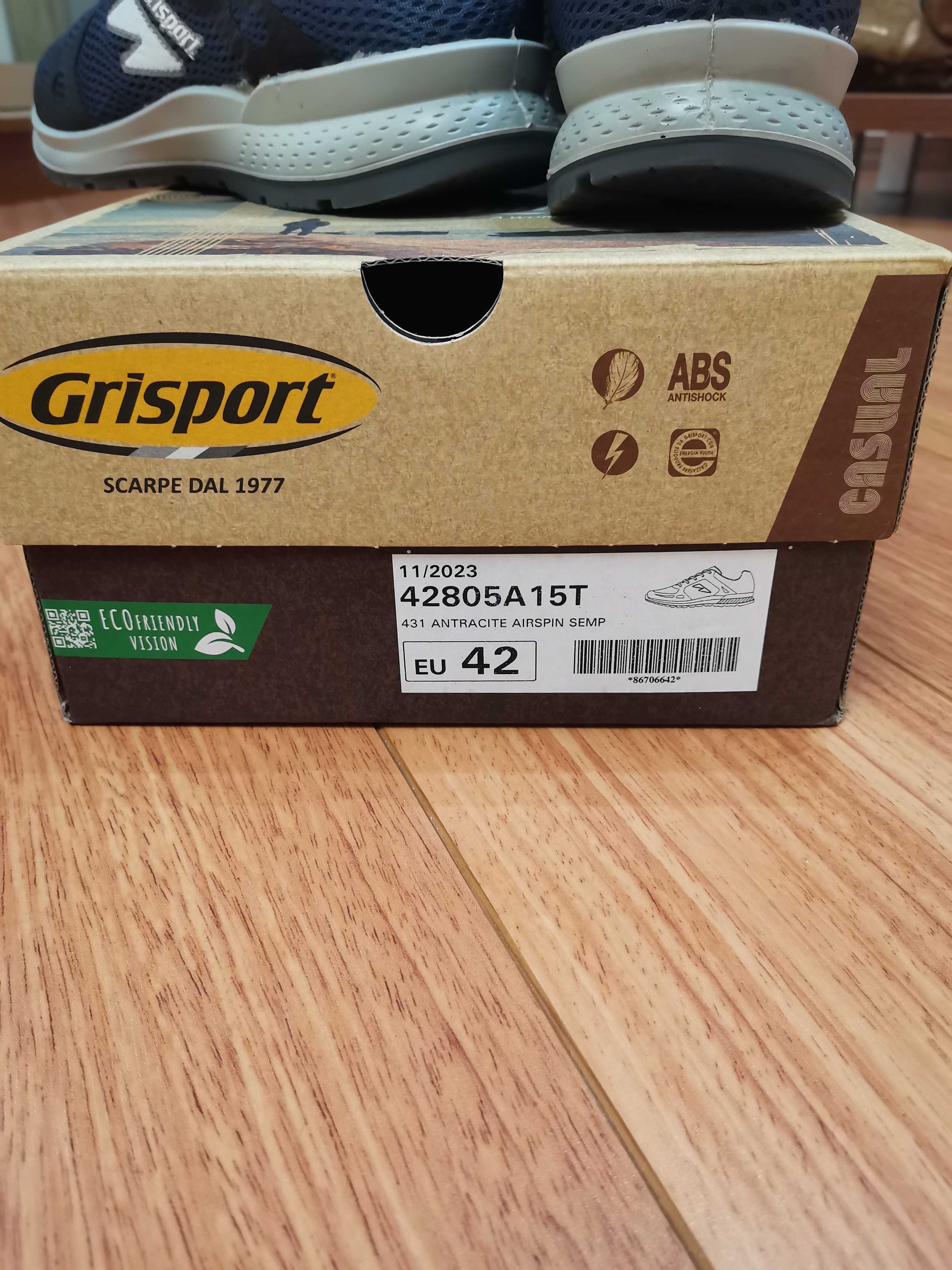 Кросівки чоловічі  Grisport 42805A15T сітка 41-42 розмір.