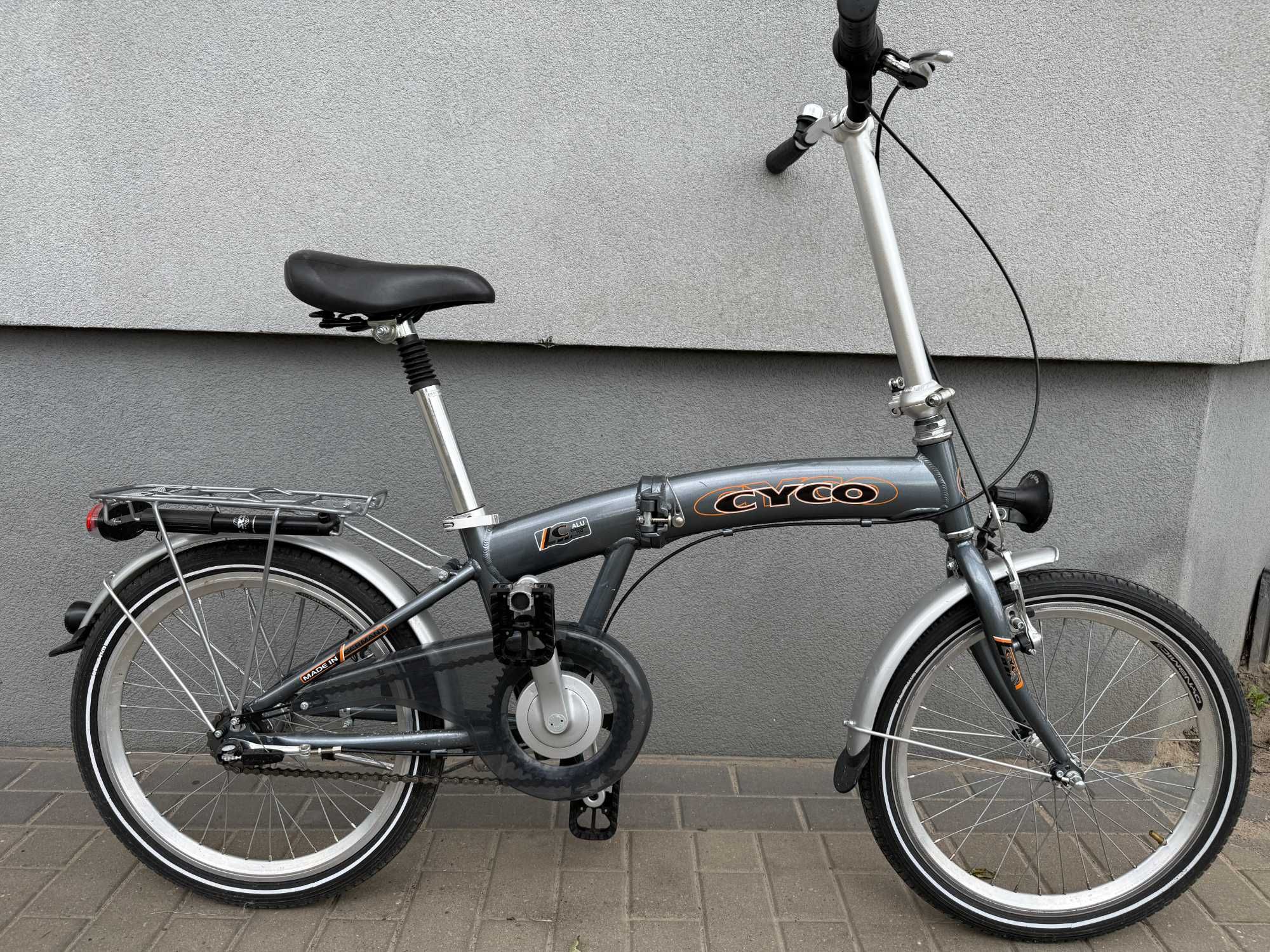 Składak rower Cyco 20" camping kamper rower składany jak nowy