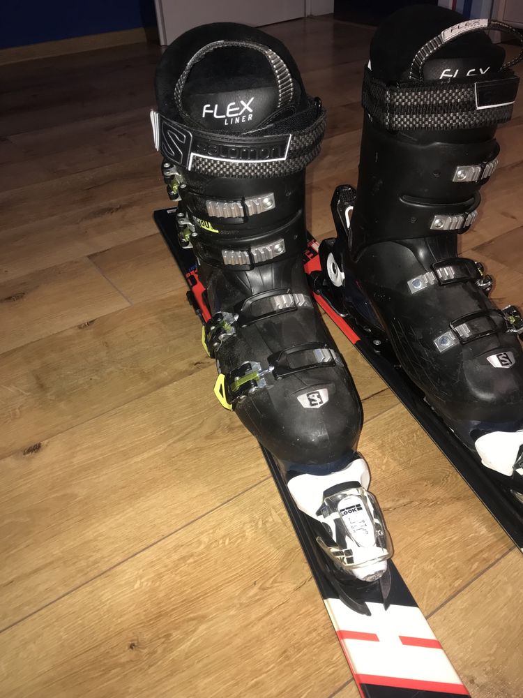 Narty Rossignol 140cm + Buty Salomon r.42