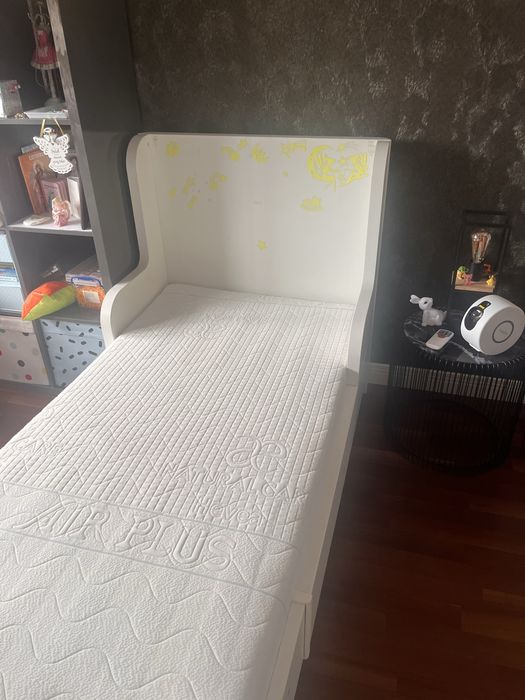 Łóżko - rozsuwany rozmiar , IKEA model Bosunge