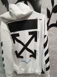 Bluza biała z kapturem off white mona lisa L hoodie