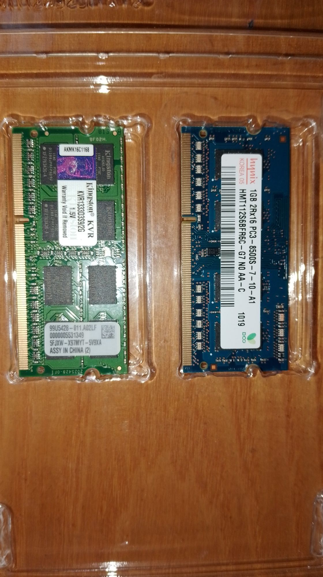 Pamięć RAM 2x1 gb