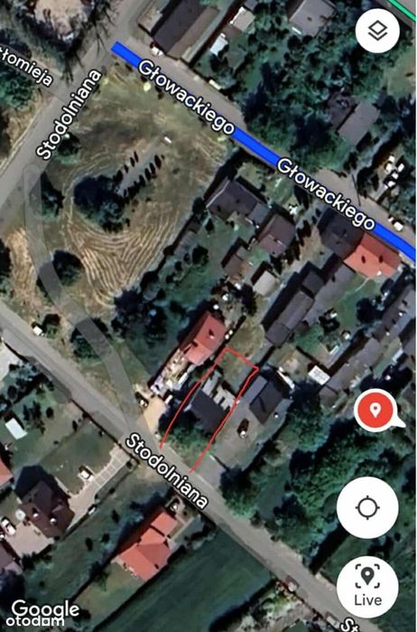 Działka budowlana Centrum Lutomiersk ul. Stodolniana 56