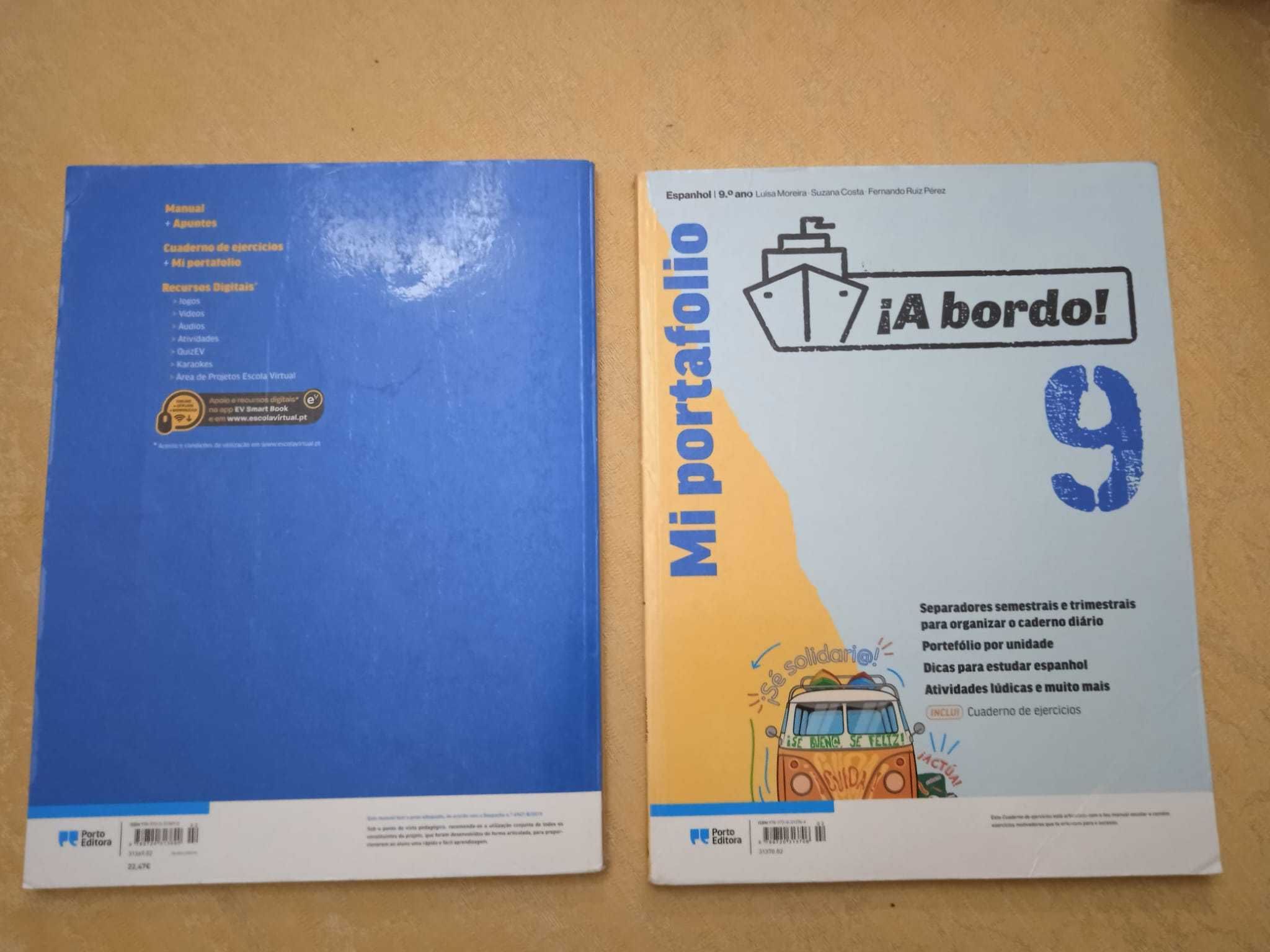 ¡A bordo! - Espanhol - 9.º Ano (COMO NOVO e NOVO)
