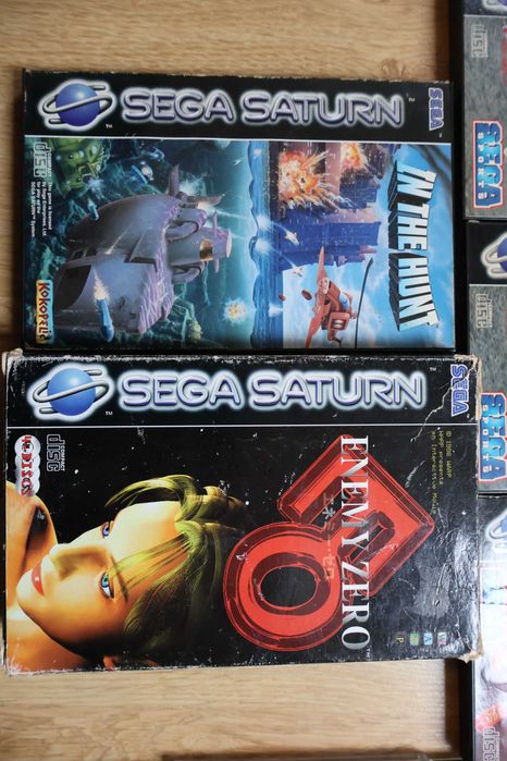 Gry na Konsole Sega Saturn PAL Daytona Enemy Zero In The Hunt Konsola