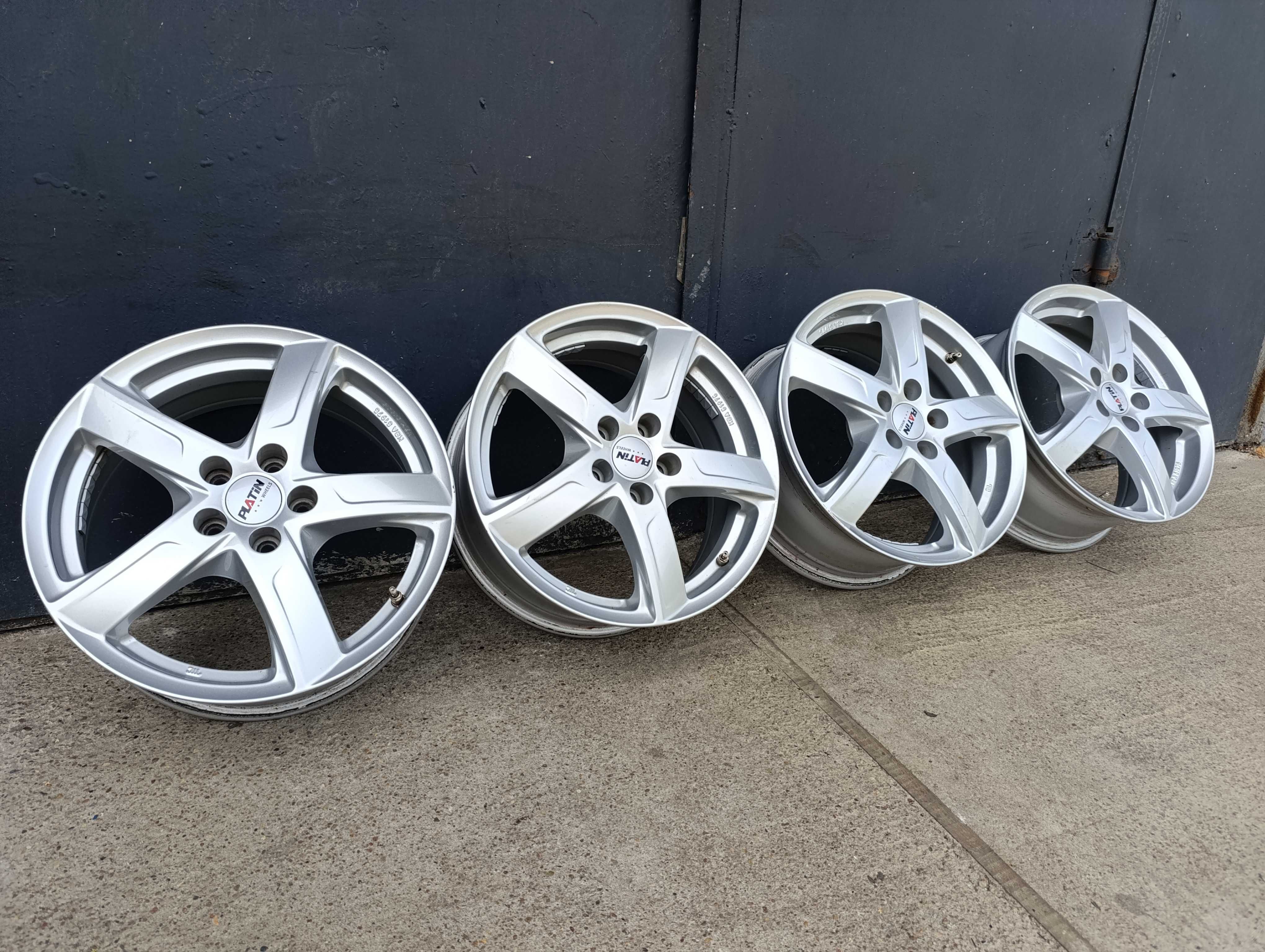 Felgi Platin 16" 5x100 ET45 VW Polo T-Cross Skoda Rapid Seat Arona