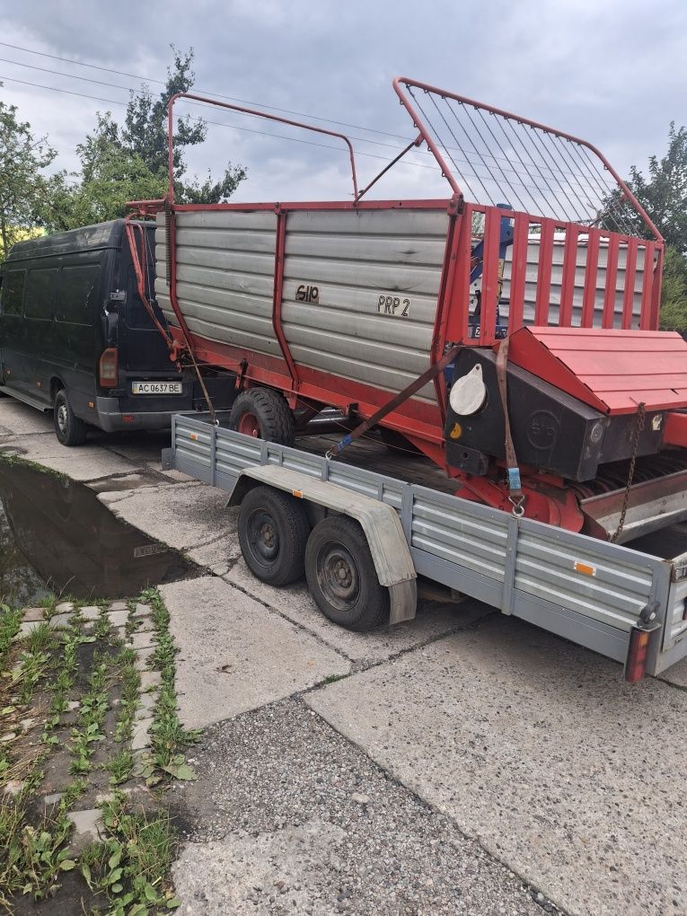 Прицеп для підбирання сіна, соломи, зеленої маси SIP 2.