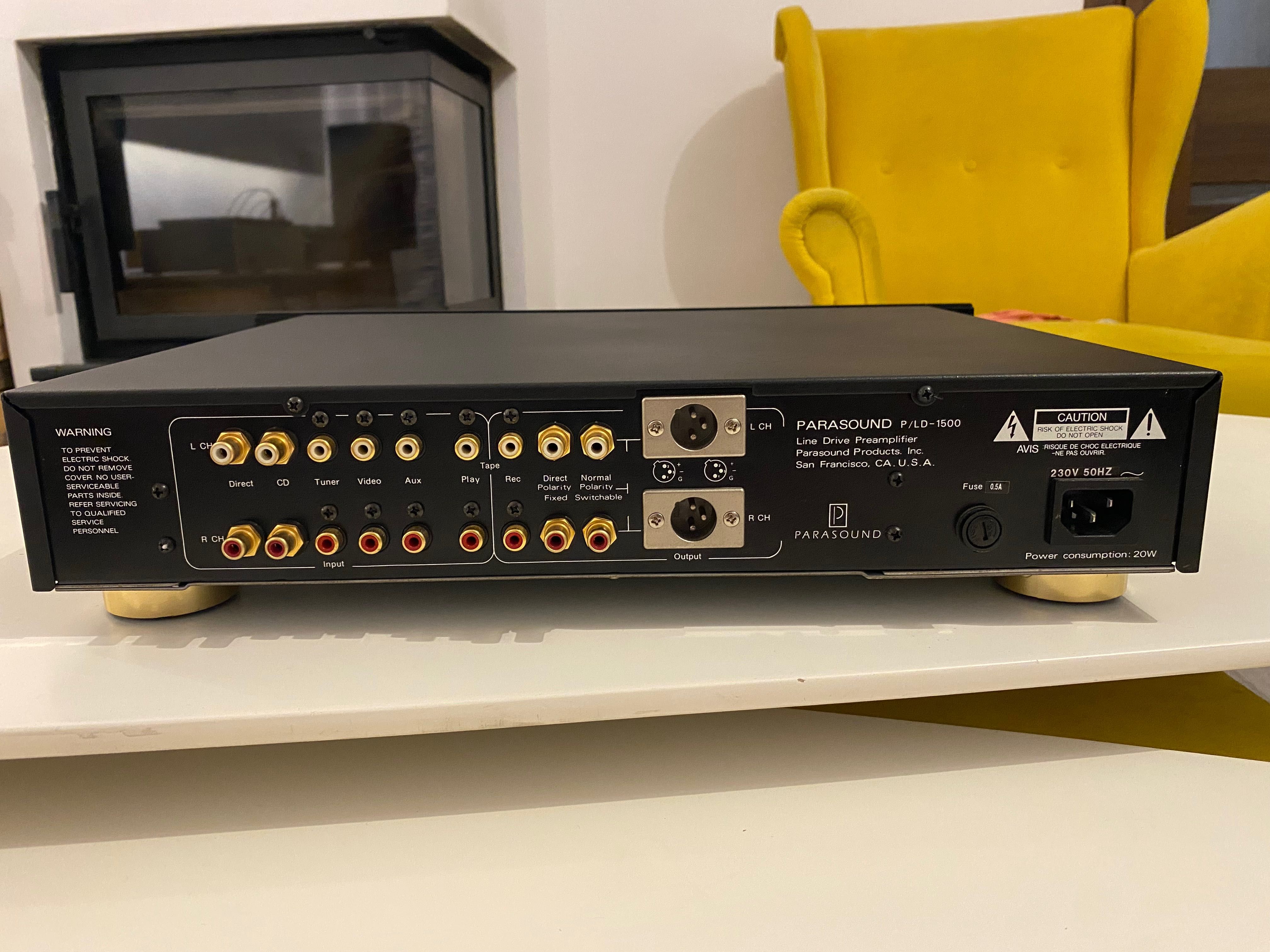 PARASOUND  P/LD  1500 , zbalansowany