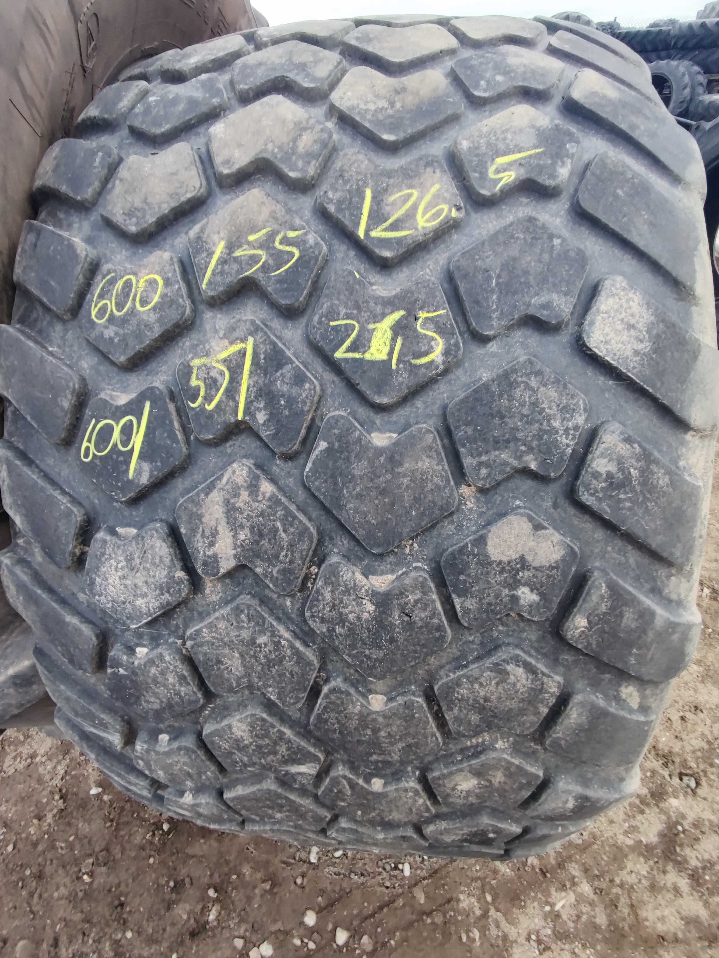 Opona rolnicza Michelin Cargo x Bib 600 55/26,5 bez napraw 600 55R26,5