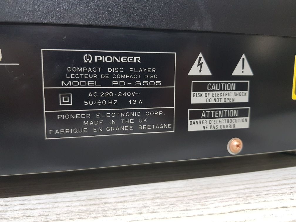 CD програвач/проигрыватель Pioneer PD-S 505+1 б/у з Німеччини