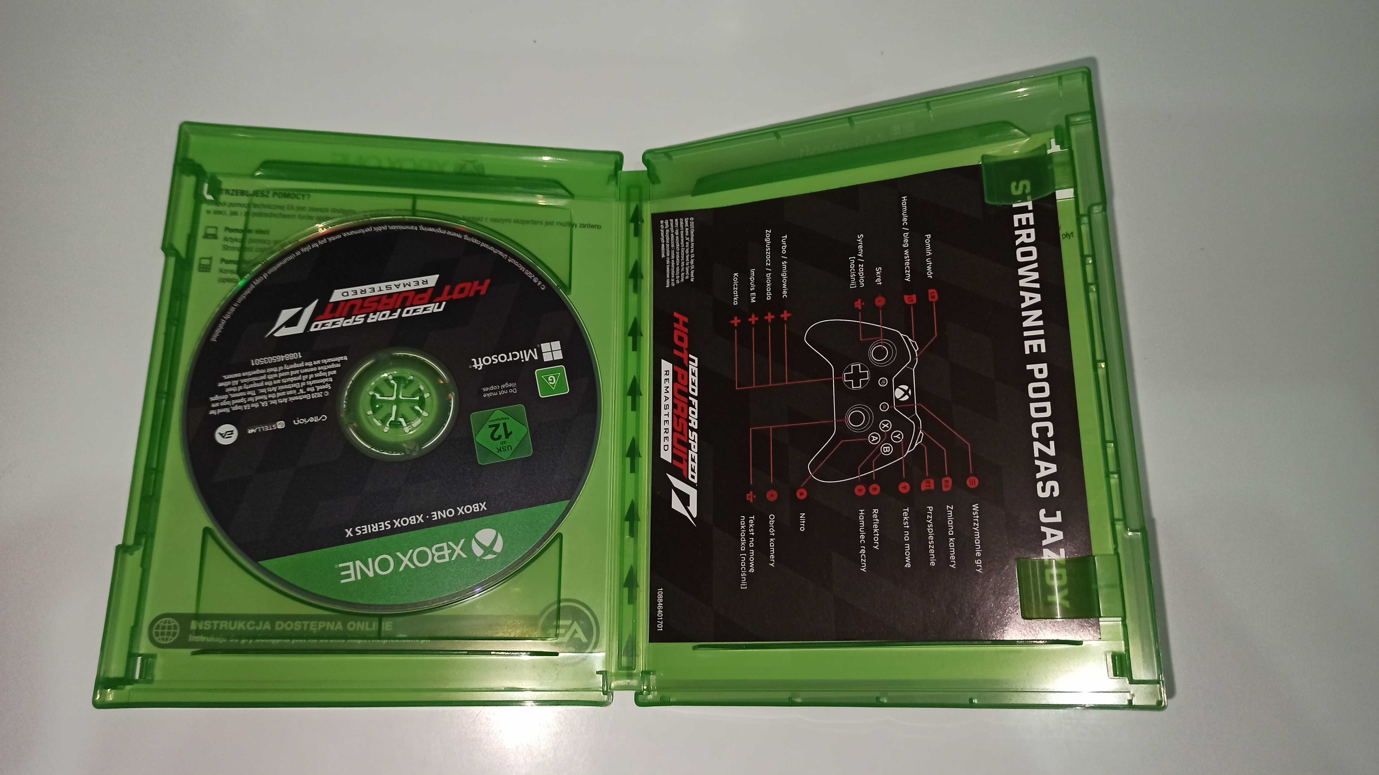 xbox one Need for speed Hot Pursuit PL po polsku wyścigi