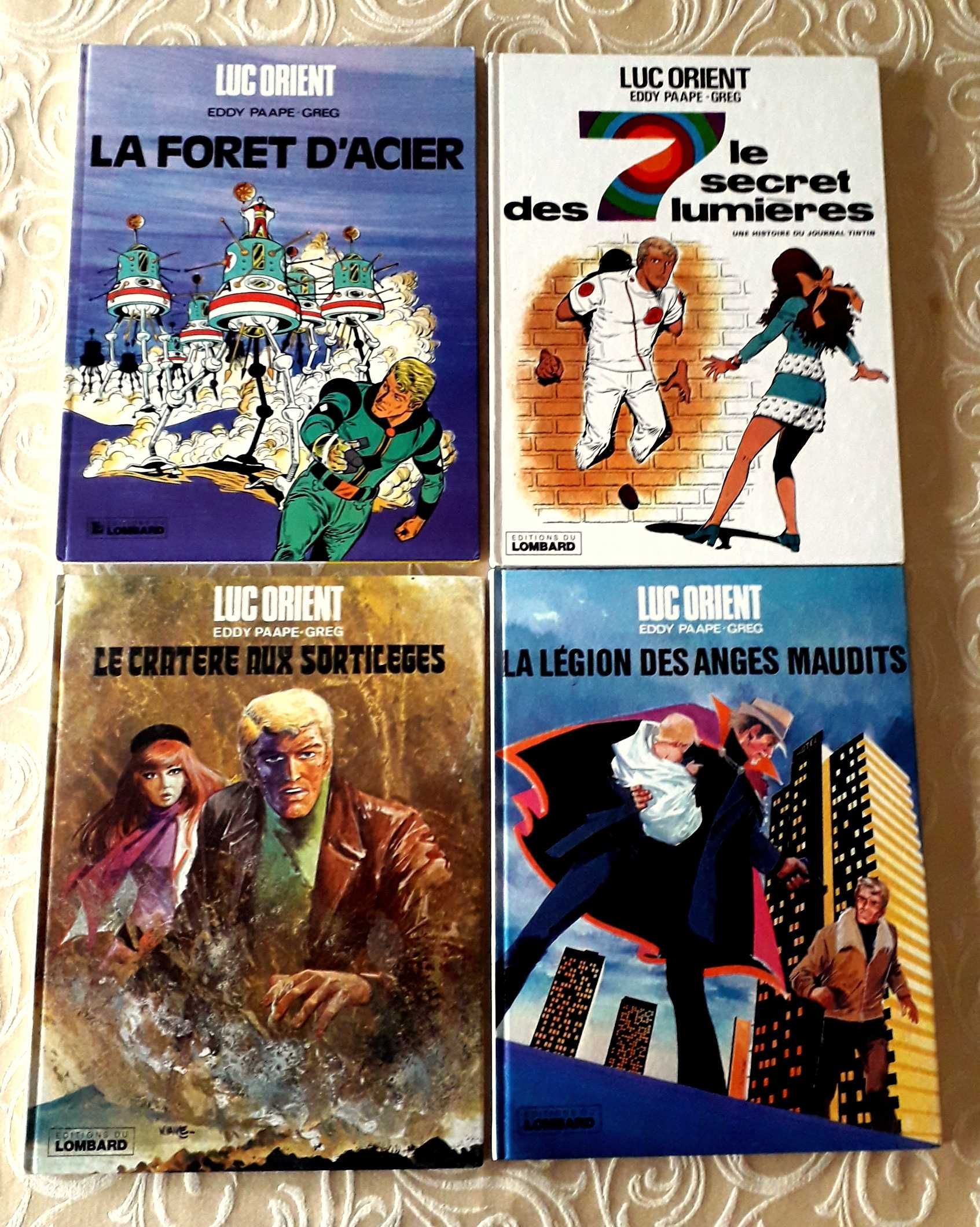 Livros BD - Eddy Paape & Greg - Luc Orient (edição em francês)
