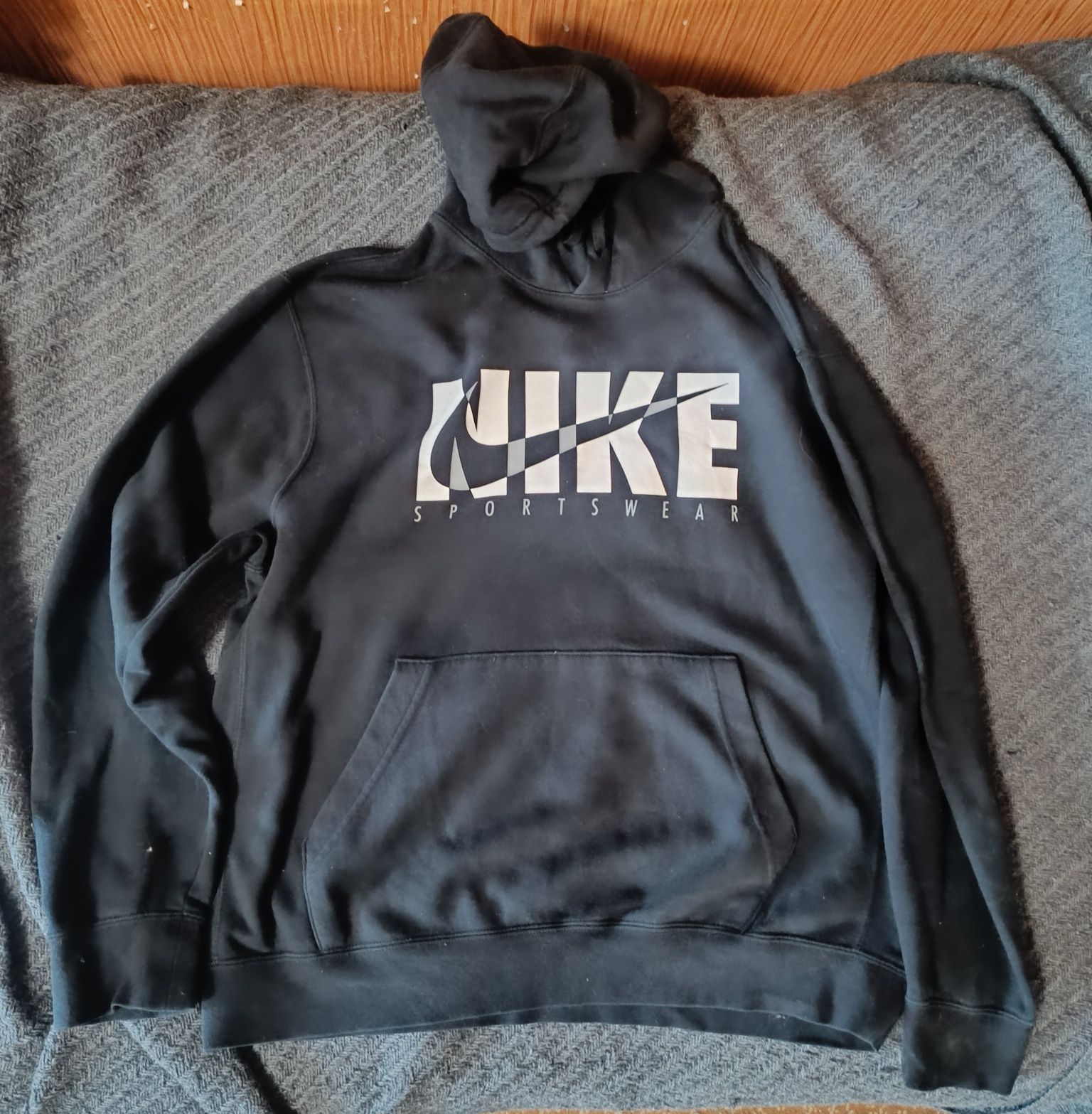 Черная кофта, NIKE, size L