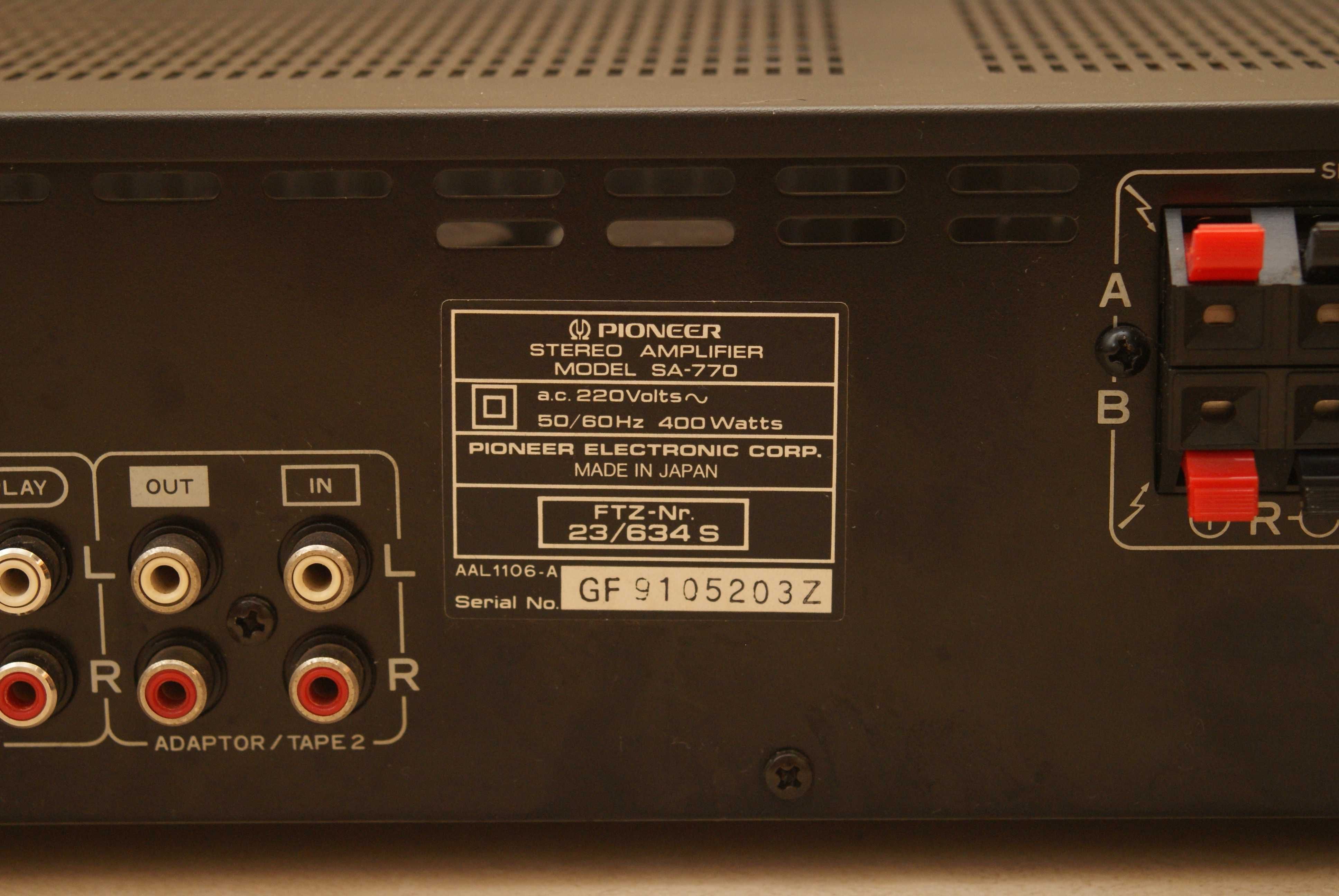 Wzmacniacz Pioneer SA-770