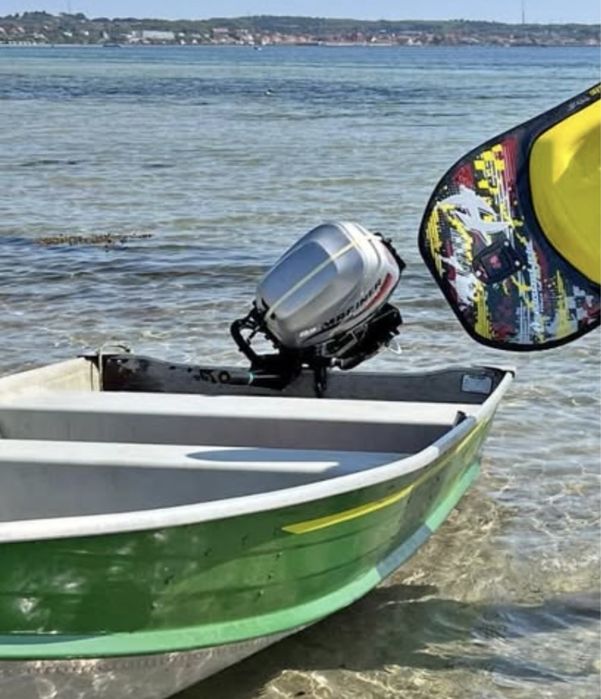 Łódź wedkarska aluminiowa 410x150