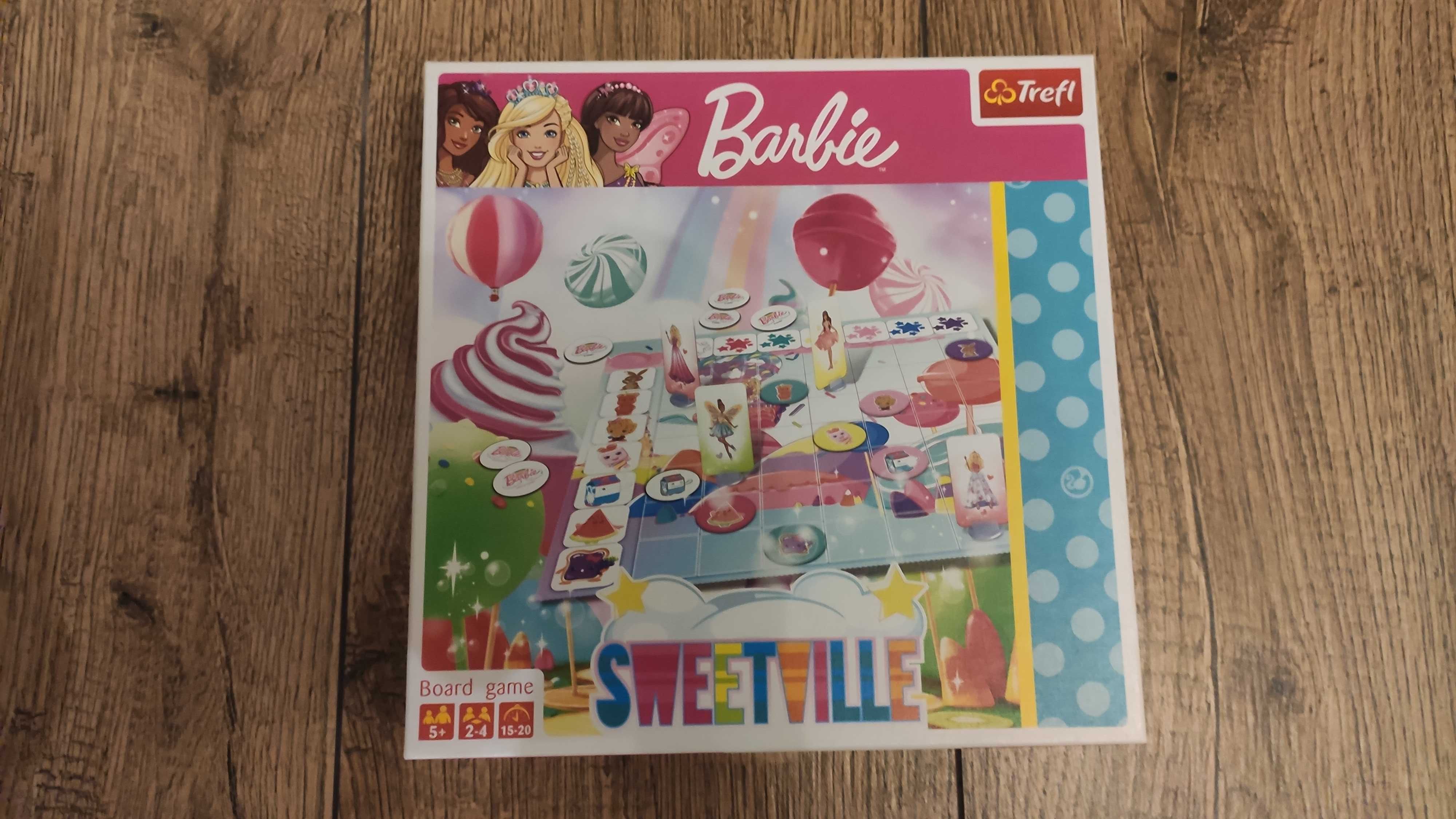 Gra planszowa Barbie Sweetville Trefl Jak Nowa