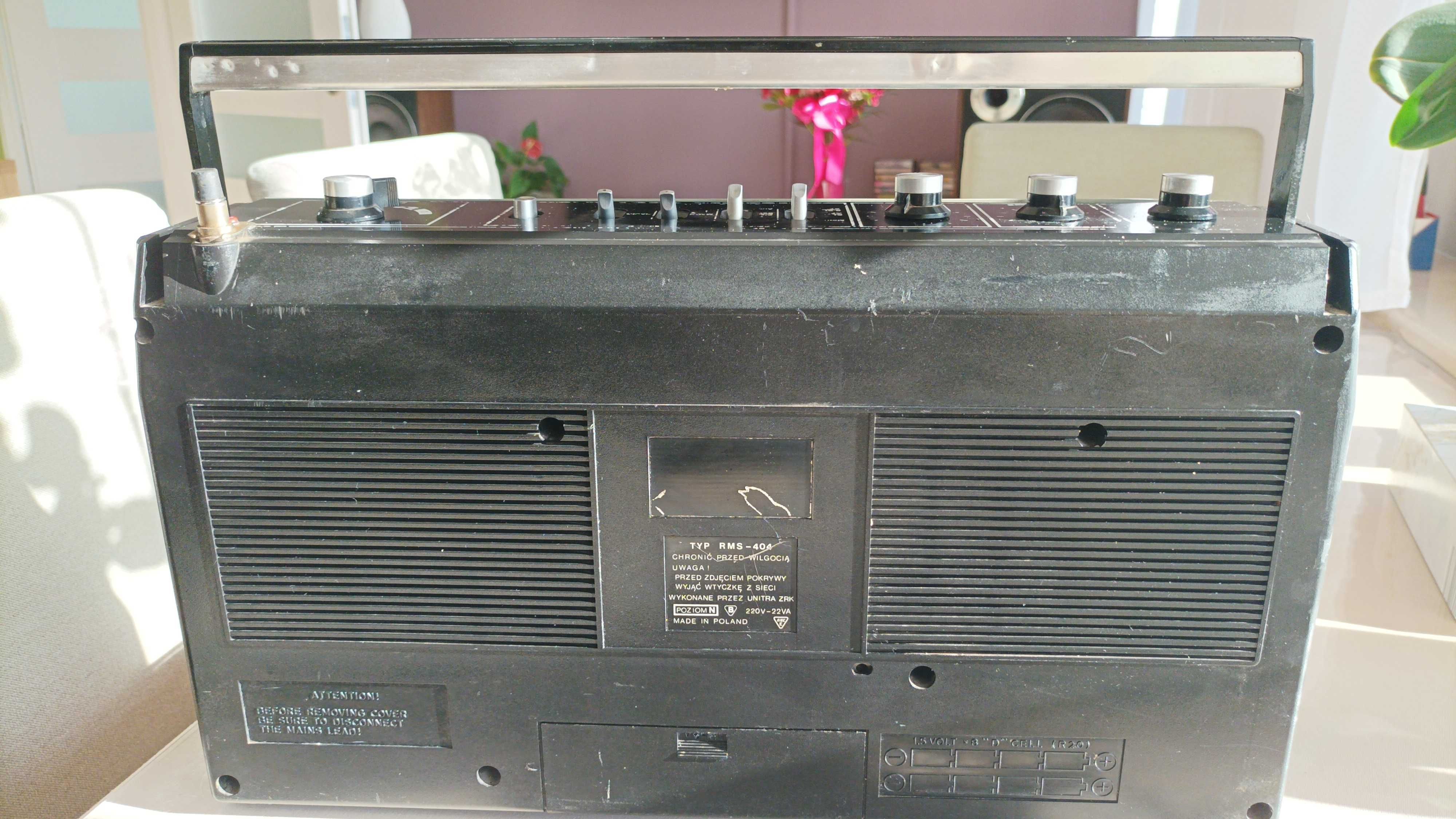 Radiomagnetofon Kasprzak RMS 404