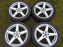 felgi aluminiowe 5x114,3 Quashqai X-trail Kadjar Dacia Duster CX-7 opony 7