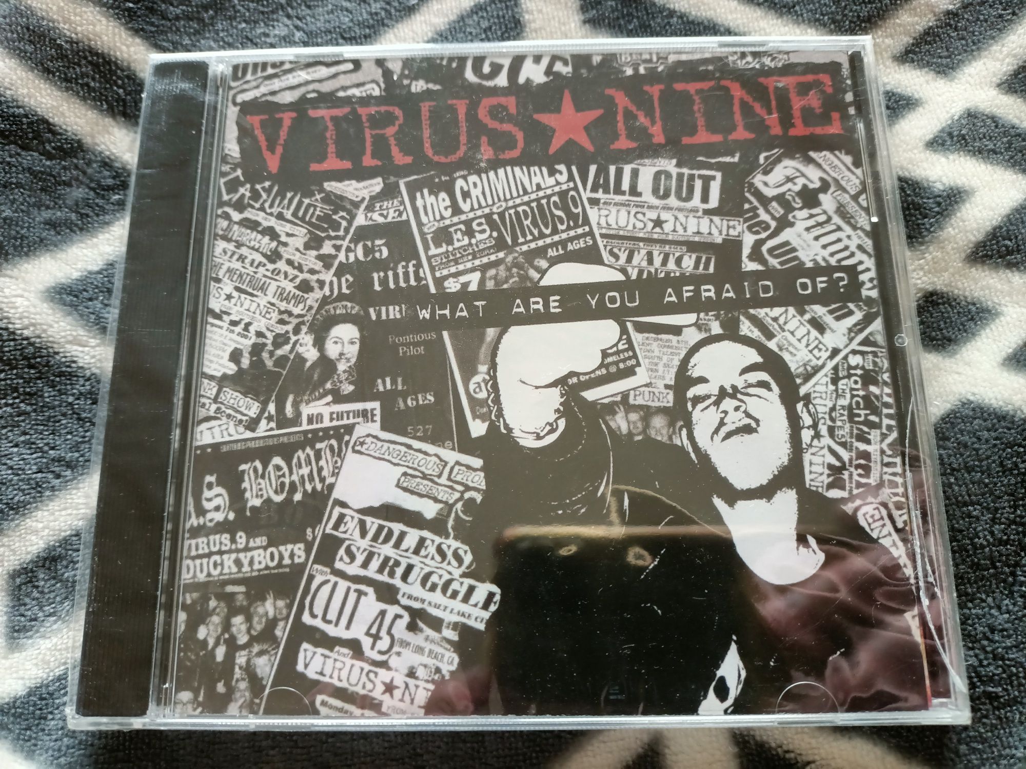 Virus Nine - What Are You Afraid Of? (punk/hc) (nowa w folii)