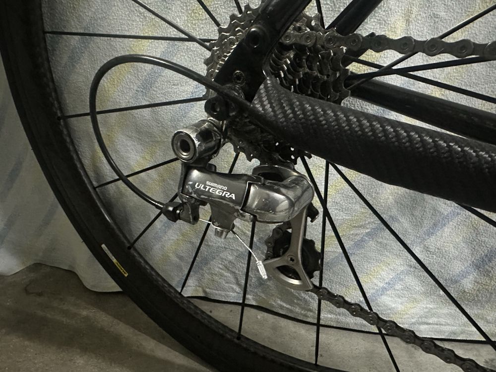 Bicicleta ditec 890 carbono ultegra mavic fsa