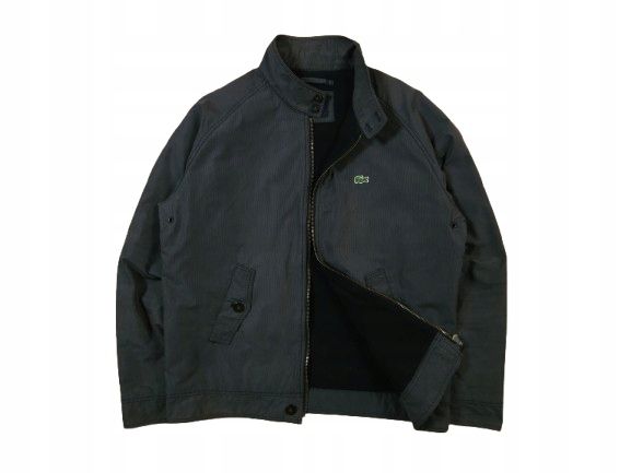 LACOSTE Kurtka Harrington Męska Szara Logowana r. 54