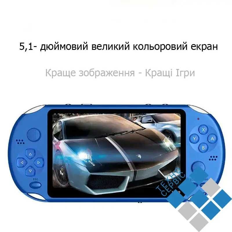 Портативна приставка PSP Х12 ігрова консоль #К-800
