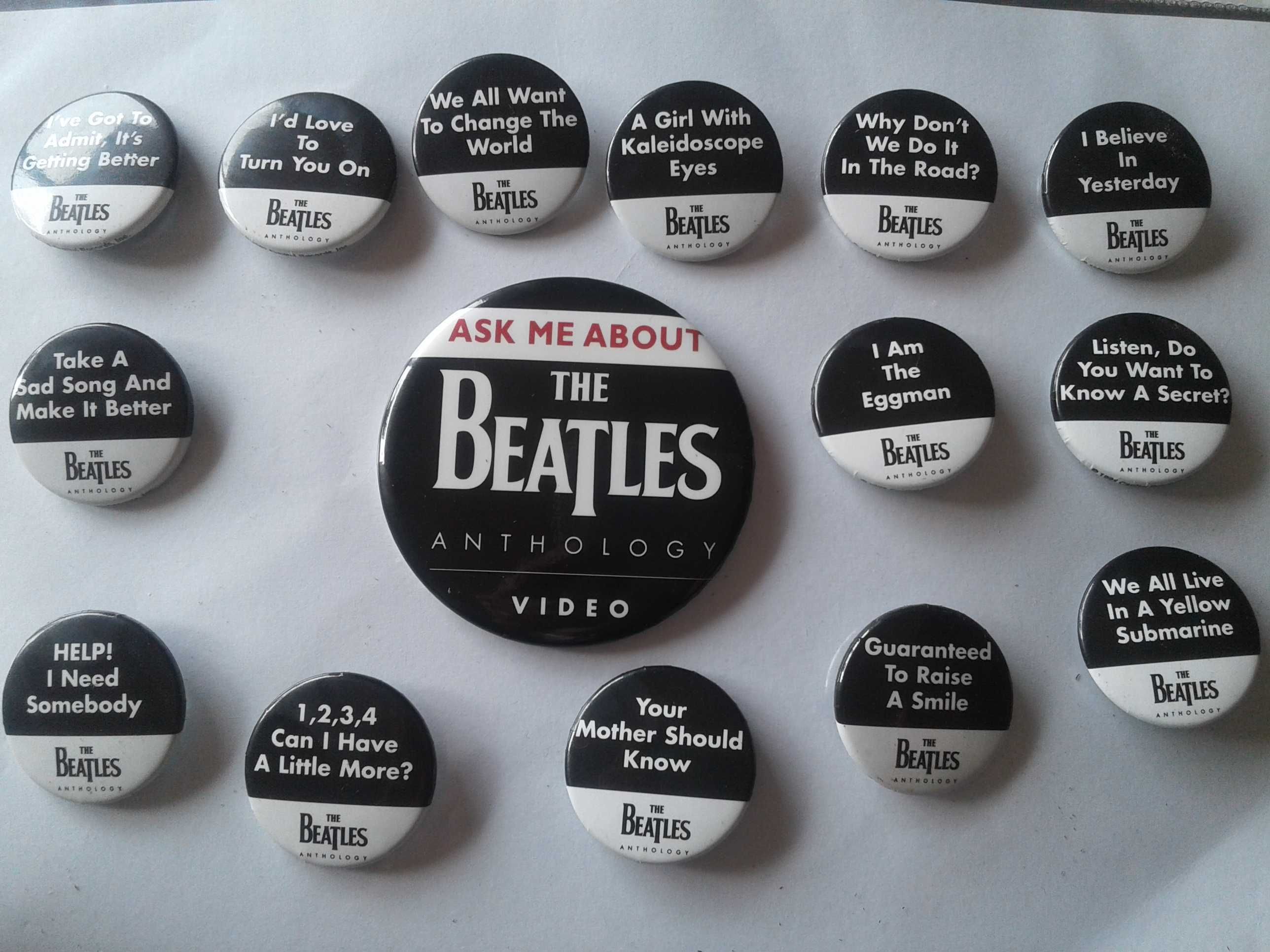 Beatles  - Pins de promoção "Anthology"
