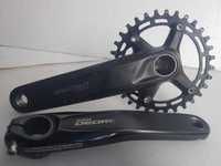 Mech korbowy SHIMANO DEORE-175 zESTAW 1-KORBAZ TRYB. FC-5100/2FC-M6000