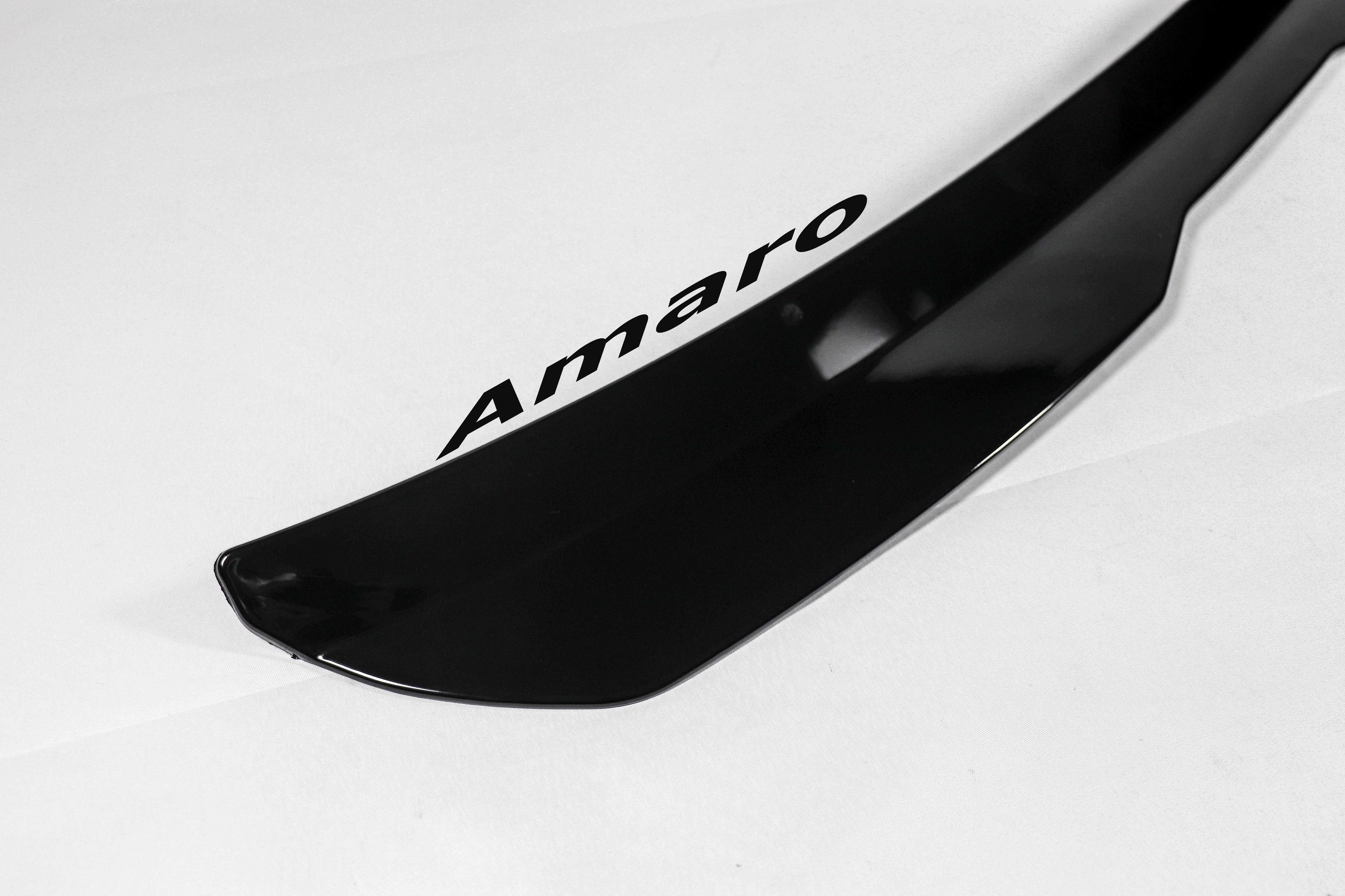 Aileron/Spoiler Traseiro Preto (Volkswagen Polo MK5, 6R, 6C, R-Line)