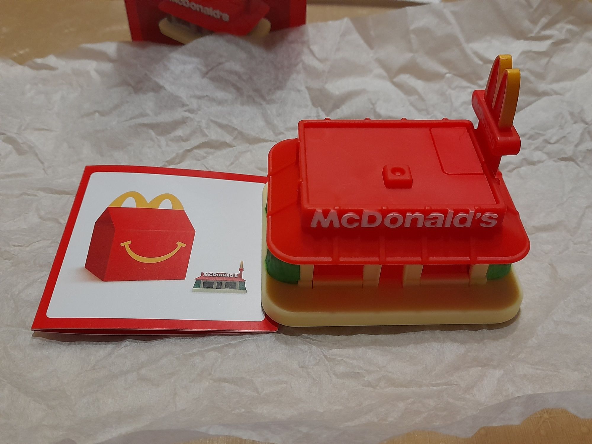 McDonald's Happy meal brinquedos restaurante brinde peças miniatura