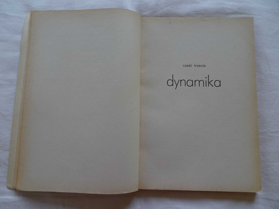 Książka Franciszek Janik Mechanika ogólna tom 2 dynamika politechnika