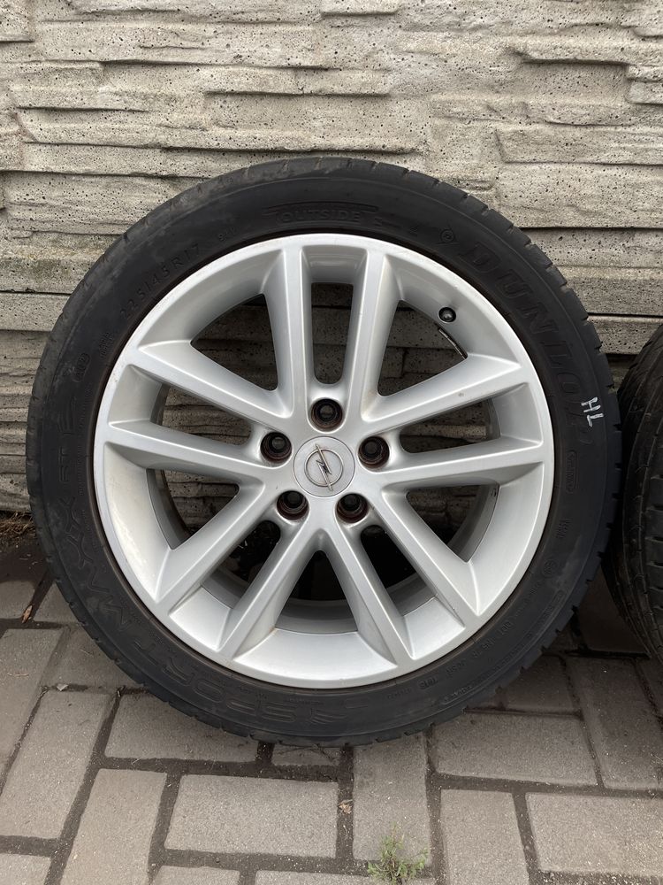 Koła felgi Opel Astra H 17r 5x110 ET35 7j