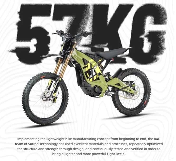 SURRON light bee, ultra, hyper під доставку з заводу
