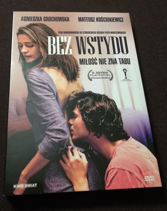 Płyta DVD z filmem Bez wstydu.