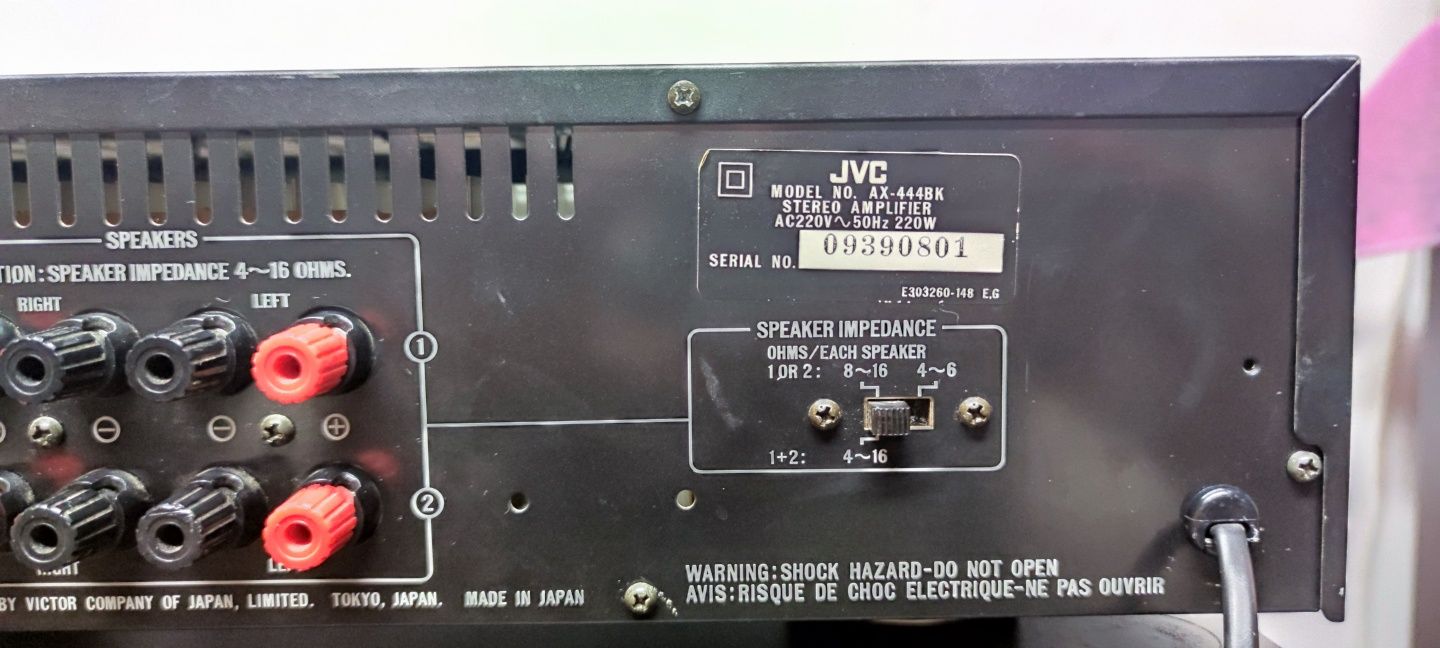 Wzmacniacz JVC AX-444BK