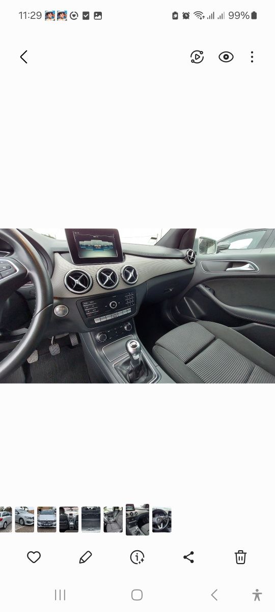 Mercedes B180 CDi Estimado poucos kms