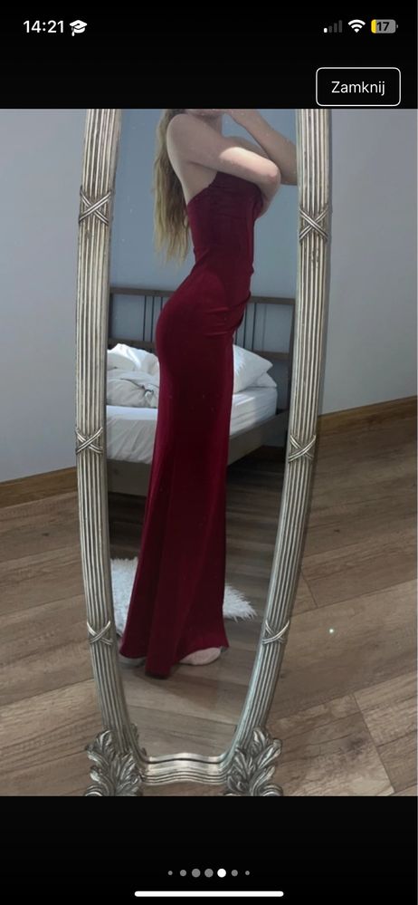 Sukienka elegancka wieczorowa
