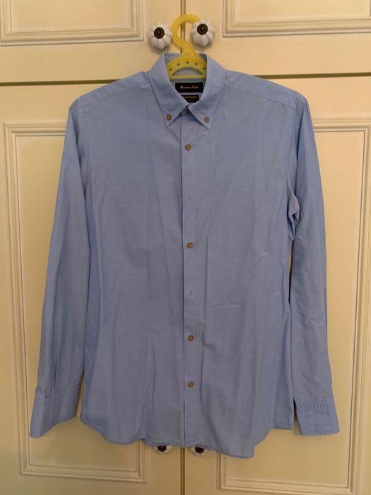 Camisa azul Massimo Dutti
