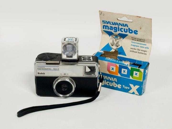 Żarówki błyskowe Sylvania Magicube X - flash cube Kodak PRL