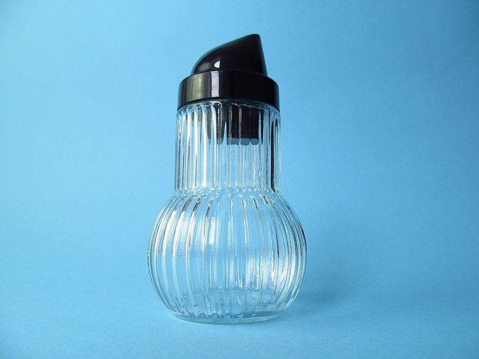 1970 designerski pojemnik stołowy flakon