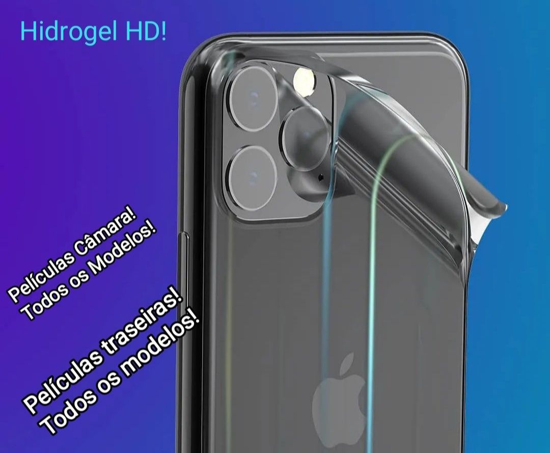 Película de Hidrogel Devia HD P/ iPhone 15 / 15 Pró / 15 Pró Max