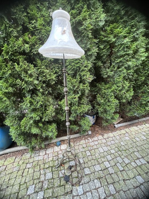 Lampa podłogowa mosieżna