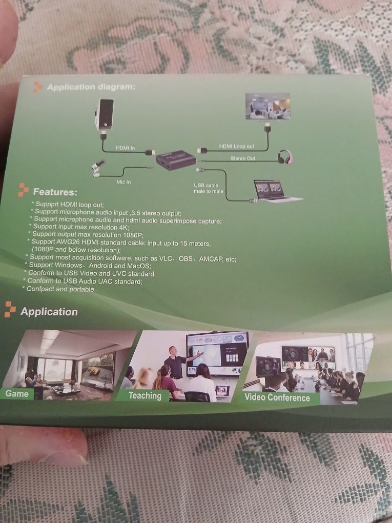 Hdmi vidieo capture