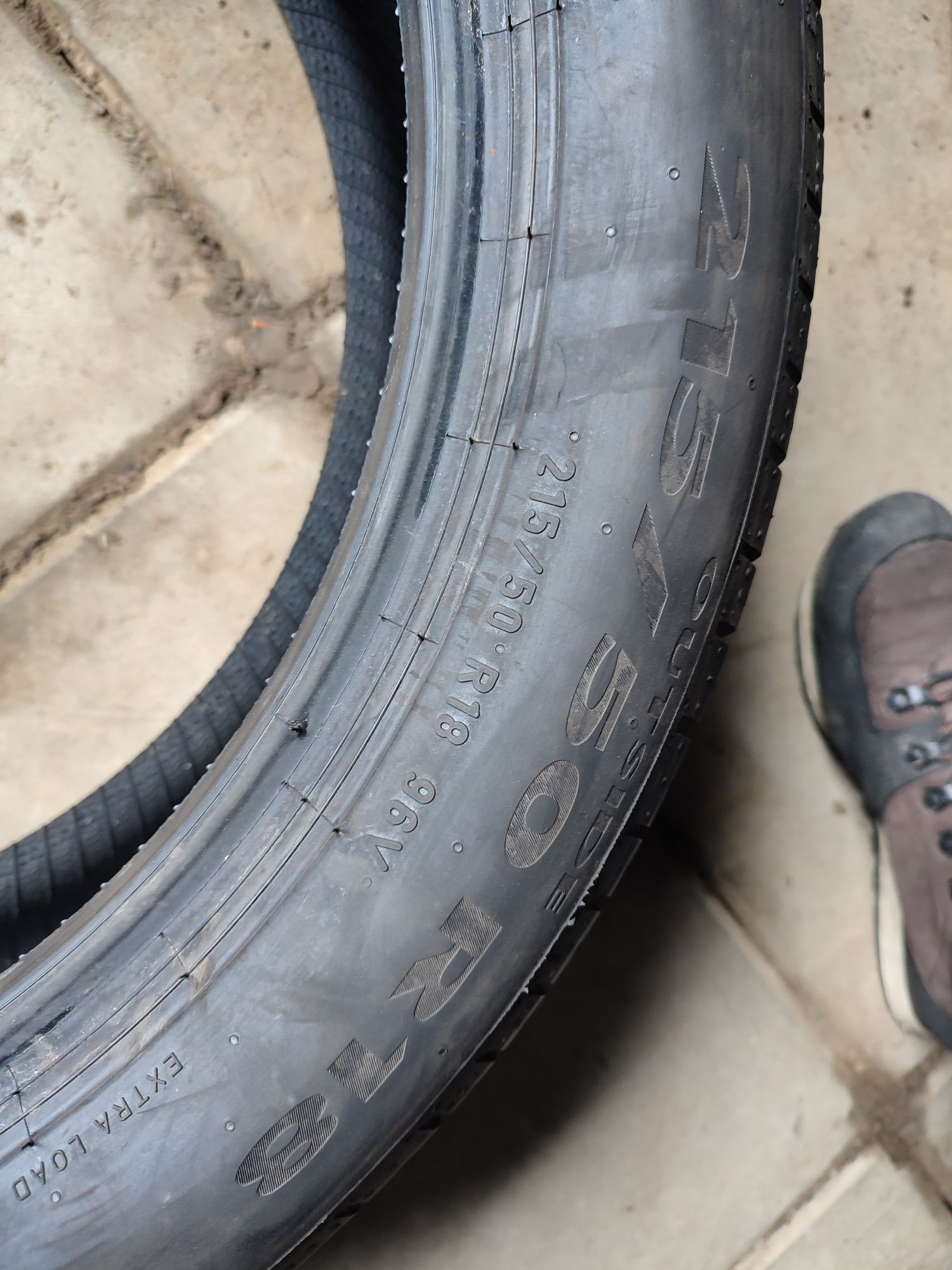 215/50/18 Pirelli nowe 2023r. cena za 4 sztuki